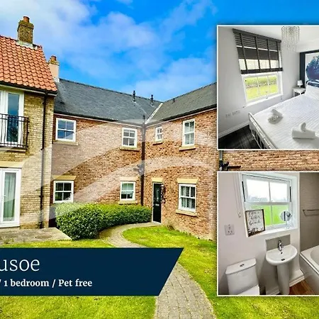 Casa de Férias Casa Crusoe - Part Of The The Bay Filey Village With Pool, Gym And Direct Access, Pub, Restaurant, Tennis And Meadows Walks